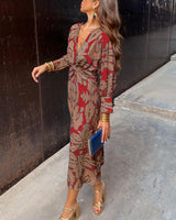 Nicole - Vintage Charm Maxi Dress