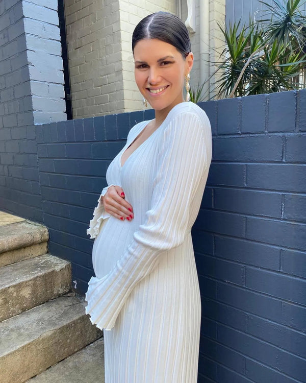 Sara - New Knitted Midi Dress