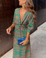Nicole - Vintage Charm Maxi Dress