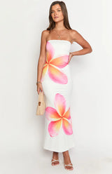 Arizona - Bloemenprint Maxi Jurk
