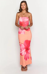 Arizona - Bloemenprint Maxi Jurk