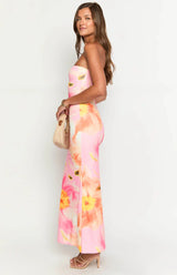 Arizona - Bloemenprint Maxi Jurk
