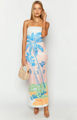 Arizona - Bloemenprint Maxi Jurk
