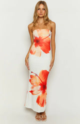 Arizona - Bloemenprint Maxi Jurk