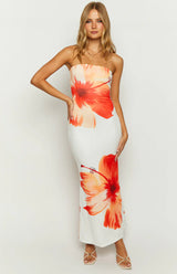 Arizona - Bloemenprint Maxi Jurk