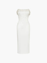 Zahra - Stunning Satin Midi Dress