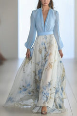 Dolores - Maxi  Dress with Floral Print