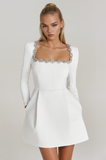 WHITE / L
