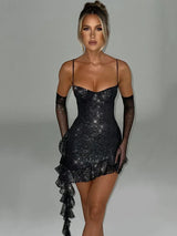 Shay™ | Iridescent Glitter Dress
