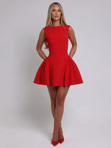 Mallory™ | Mini Skater Dress
