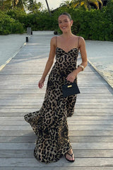 Antonella - Leopard Maxi Dress