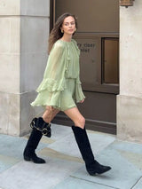 Kim - Dreamy Flowing Mini Dress