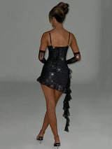 Shay™ | Iridescent Glitter Dress