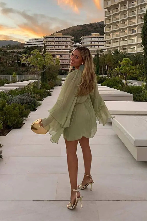 Kim - Dreamy Flowing Mini Dress