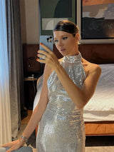 Estrella™ | Radiant metallic dress