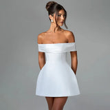 Elora™ | Elegant off-shoulder dress