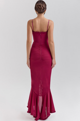 Edith - Charming Ruffled Gown