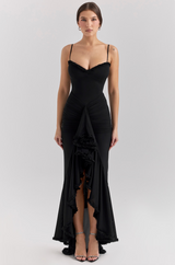 Edith - Charming Ruffled Gown