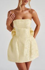 Avy - Stunning Bow Mini  Dress