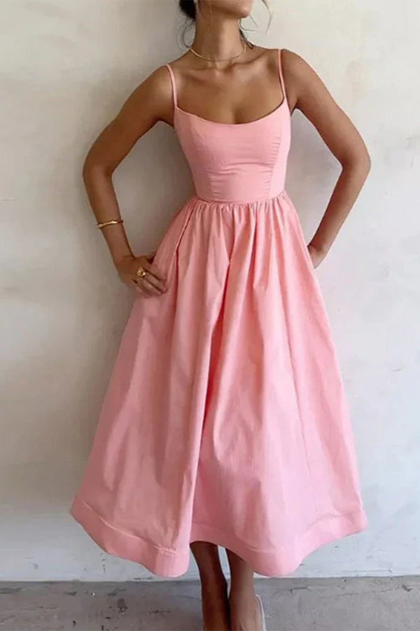 Jovie - Strap Midi Dress