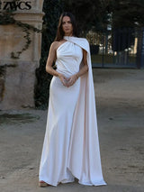 Adaline - Timeless Cape Maxi Dress