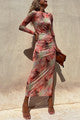 Nina™ | Mesh Long-Sleeved Dress