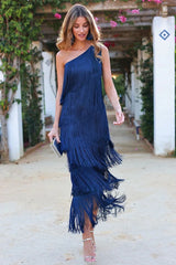 Lauren - Maxi Dress with fringes