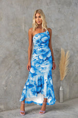 Xanthe - Pleated Summer Maxi Dress