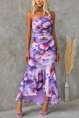 Xanthe - Pleated Summer Maxi Dress