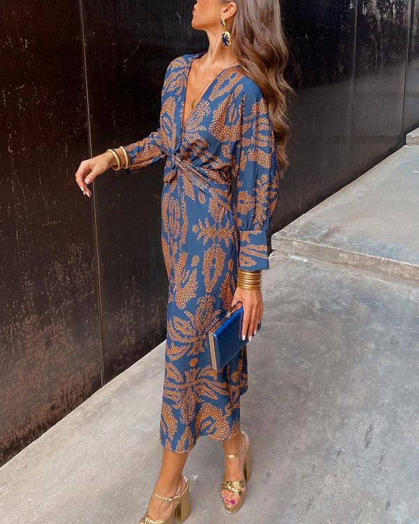 Nicole - Vintage Charm Maxi Dress