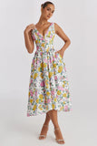 YELLOW FLORAL / (12) L