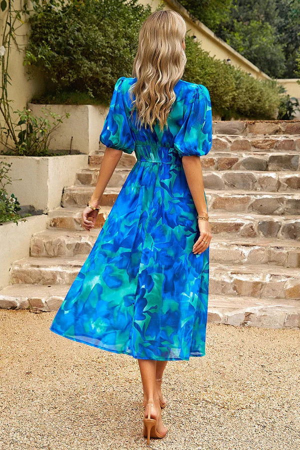 Innova - V Neck Midi Dress