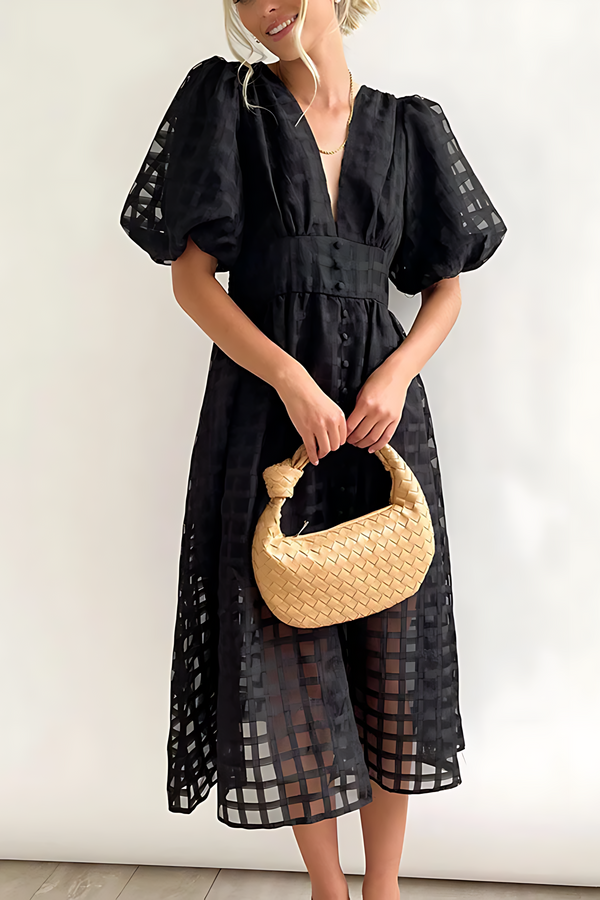 Julia - Elegant Summer Midi Dress