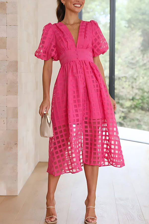 Julia - Elegant Summer Midi Dress